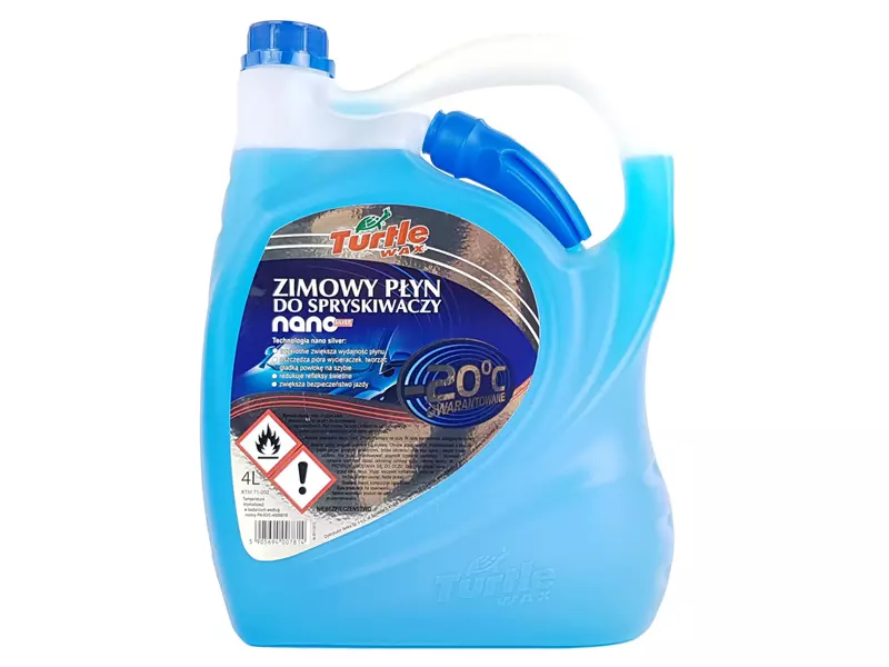 TURTLE WAX ZIMOWY PŁYN DO SPRYSKIWACZY 4L