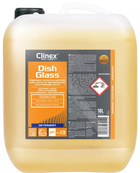 CLINEX DISHGLASS PŁYN DO ZMYWARKI GASTRONOMICZNEJ 10L