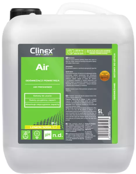 CLINEX AIR ODŚWIEŻACZ LEMON SODA 5L