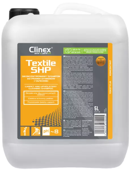 CLINEX TEXTILE SHP PŁYN DO DYWANÓW I TAPICERKI 5L