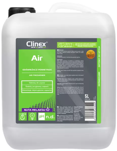 CLINEX AIR ODŚWIEŻACZ POWIETRZA NUTA RELAKSU 5L