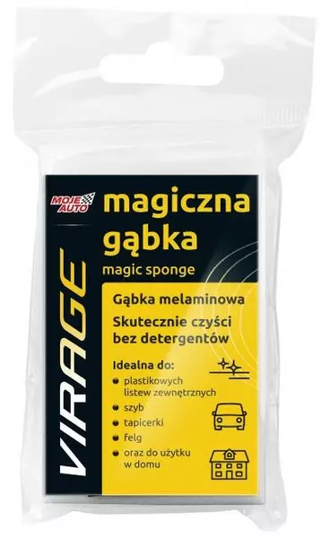 MOJE AUTO MAGICZNA GĄBKA CZYŚCI USUWA PLAMY BRUD