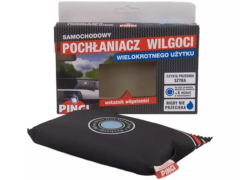 PINGI SAMOCHODOWY POCHŁANIACZ WILGOCI OSUSZACZ