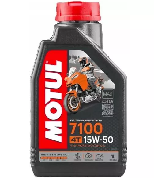 MOTUL 7100 4T 15W50 SYNTHETIC JASO MA2 1L