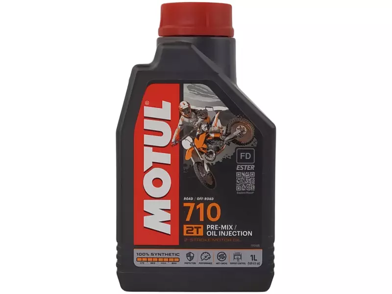 MOTUL 710 2T SYNTHETIC API TC JASO FD 1L