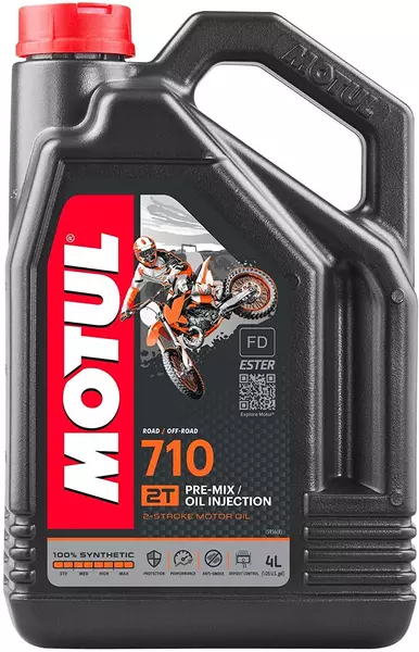 MOTUL 710 2T SYNTHETIC API TC JASO FD 4L