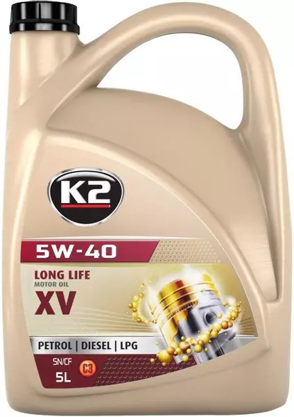 K2 TEXAR 5W40 XV-C3 SN/CF VW 502.00/505.01 5L