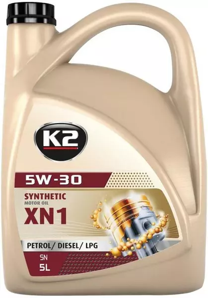 K2 TEXAR 5W30 XN1 SYNTHETIC SN RC GM DEXOS1 5L