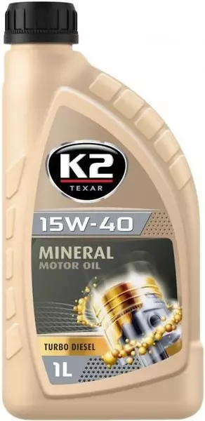 K2 TEXAR 15W40 XL-TD TURBO DIESEL API SL/CF 1L