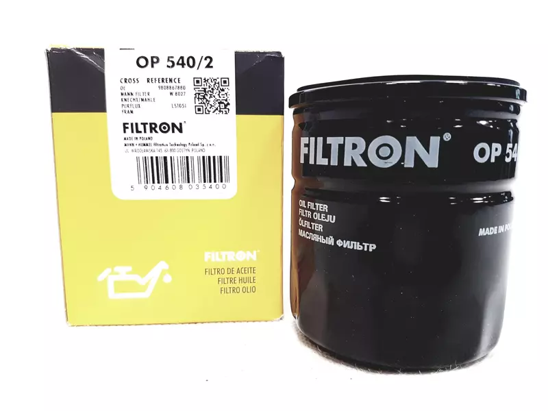 FILTRON OP540/2 FILTR OLEJU PEUGEOT BOXER 2.2 HDI 