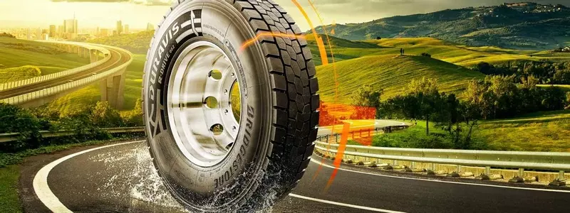 BRIDGESTONE HT2 ECOPIA 385/55R22.5 160 K PRZYCZEPNOŚĆ NA ŚNIEGU (3PMSF) 