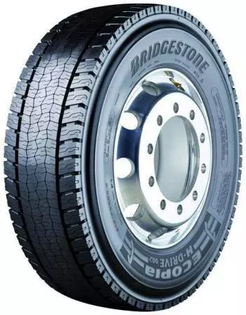 2xBRIDGESTONE ECOPIA H-DRIVE 002 315/60R22.5 153 L PRZYCZEPNOŚĆ NA ŚNIEGU (3PMSF) 