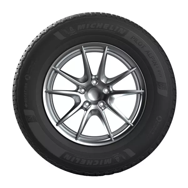 4xMICHELIN PILOT ALPIN 5 SUV 265/50R19 110 H PRZYCZEPNOŚĆ NA ŚNIEGU (3PMSF), RANT OCHRONNY, WZMOCNIENIE (XL) 