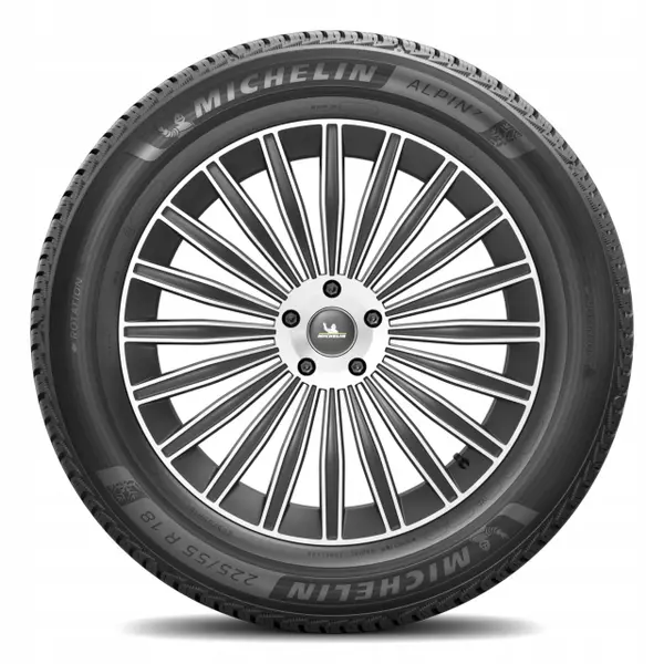 OPONA ZIMOWA MICHELIN ALPIN 7 235/55R17 103 V OZNACZENIE M+S (MUD AND SNOW), PRZYCZEPNOŚĆ NA ŚNIEGU (3PMSF), WZMOCNIENIE (XL) 