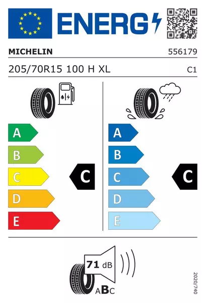 MICHELIN LATITUDE CROSS 205/70R15 100 H WZMOCNIENIE (XL) 