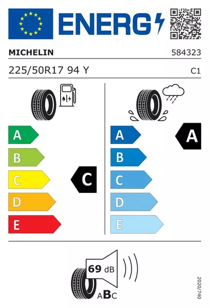 MICHELIN PRIMACY 4+ 225/50R17 94 Y RANT OCHRONNY 