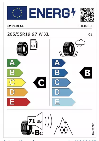 4xIMPERIAL ALL SEASON DRIVER 205/55R19 97 W