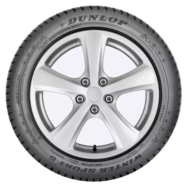 DUNLOP WINTER SPORT 5 205/55R16 91 T PRZYCZEPNOŚĆ NA ŚNIEGU (3PMSF) 