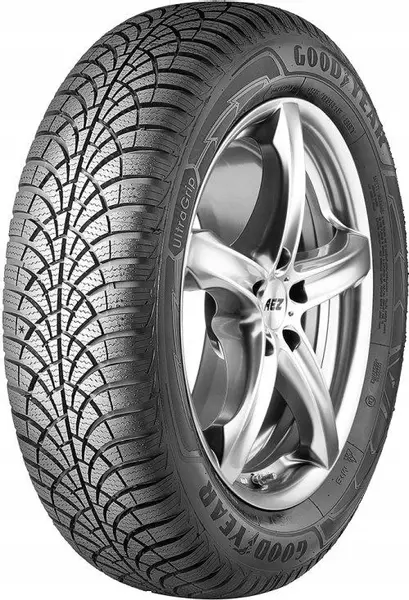 GOODYEAR ULTRAGRIP 9+ 185/60R16 86 H PRZYCZEPNOŚĆ NA ŚNIEGU (3PMSF) 