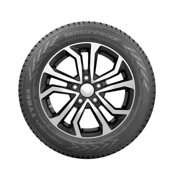 4xNOKIAN TYRES SEASONPROOF 215/45R17 91 W PRZYCZEPNOŚĆ NA ŚNIEGU (3PMSF), WZMOCNIENIE (XL)