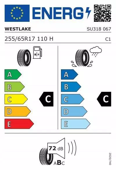 2xWESTLAKE SU318 255/65R17 110 H 