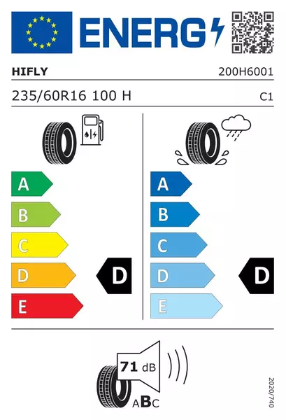 HIFLY HT601 SUV 235/60R16 100 H 