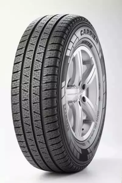 PIRELLI CARRIER WINTER 195/65R16 104 T PRZYCZEPNOŚĆ NA ŚNIEGU (3PMSF), WZMOCNIENIE (C)