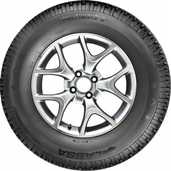 4xLASSA MULTIWAYS-C 205/65R16 107 R WZMOCNIENIE (C)