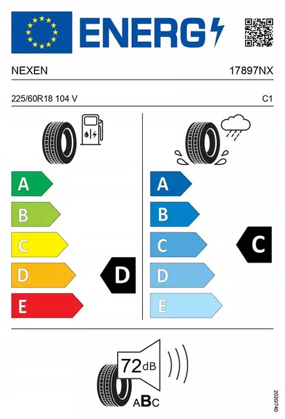 NEXEN WINGUARD SPORT 2 SUV 265/65R17 112 H PRZYCZEPNOŚĆ NA ŚNIEGU (3PMSF) 