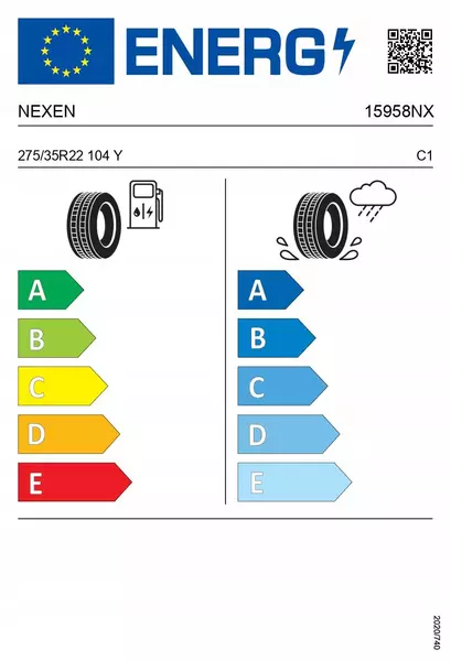 4xNEXEN N'FERA SPORT 275/35R22 104 Y 