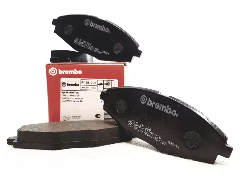 KLOCKI HAMULCOWE BREMBO MATIZ LANOS PRZÓD PRZEDNIE