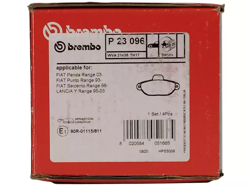 BREMBO MAX TARCZE + KLOCKI PRZÓD FIAT CINQUECENTO 