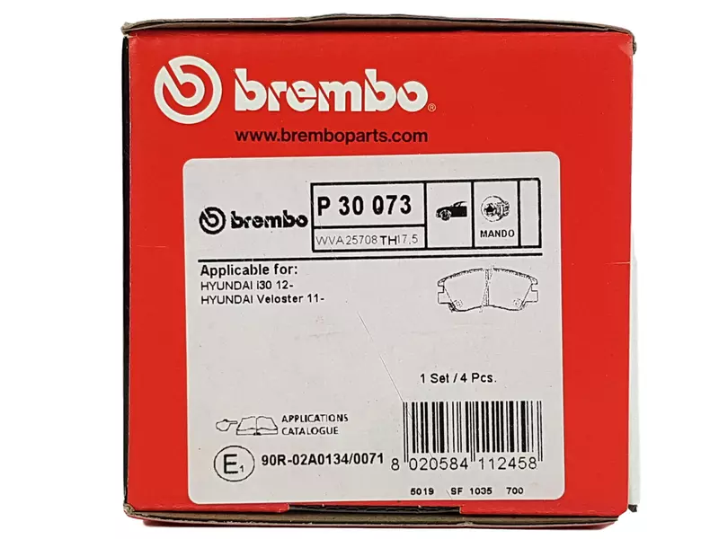 BREMBO TARCZE+KLOCKI PRZÓD HYUNDAI I30 II 300MM 