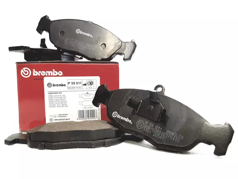 BREMBO KLOCKI HAMULCOWE OPEL ASTRA VECTRA TIGRA CO