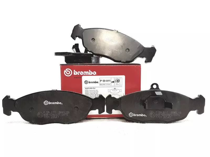 BREMBO TARCZE+KLOCKI PRZÓD OPEL ASTRA F 236MM 