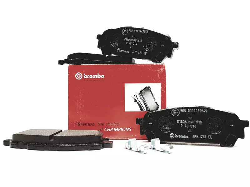 BREMBO Zestaw klocków hamulcowych, hamulce tarczowe P 78 014