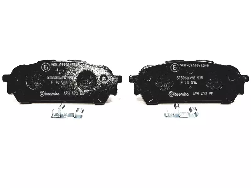 BREMBO TARCZE+KLOCKI TYŁ SUBARU FORESTER SG 265MM 