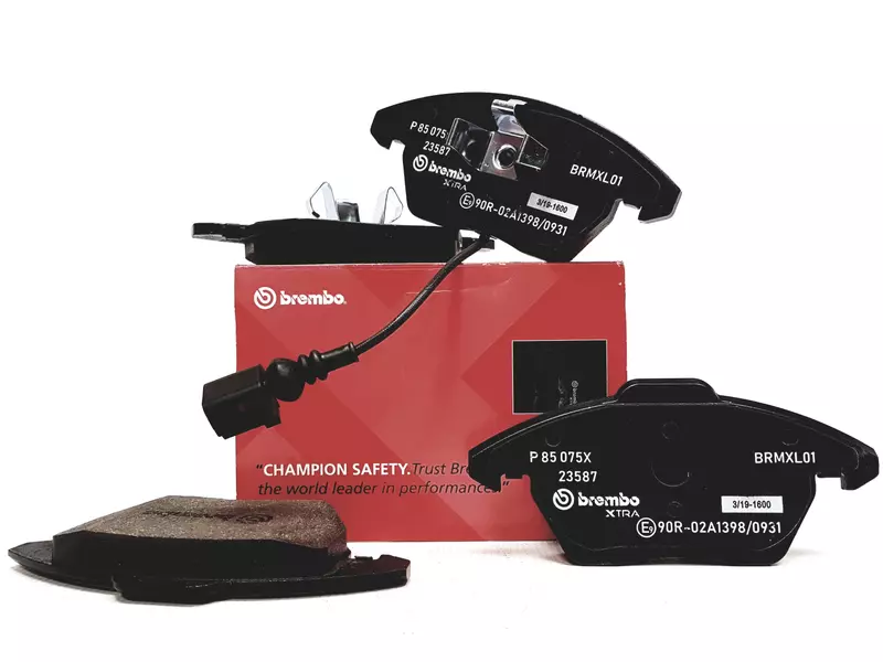 BREMBO Zestaw klocków hamulcowych, hamulce tarczowe P 85 075X