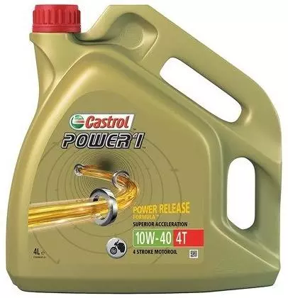 CASTROL POWER 1 10W40 4T API SJ JASO MA2 4L