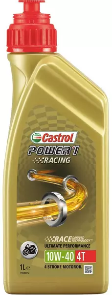 CASTROL POWER 1 RACING 4T 10W40 SL JASO MA2 1L