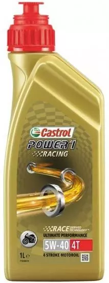 CASTROL POWER 1 RACING 4T 5W40 API SL JASO MA 1L