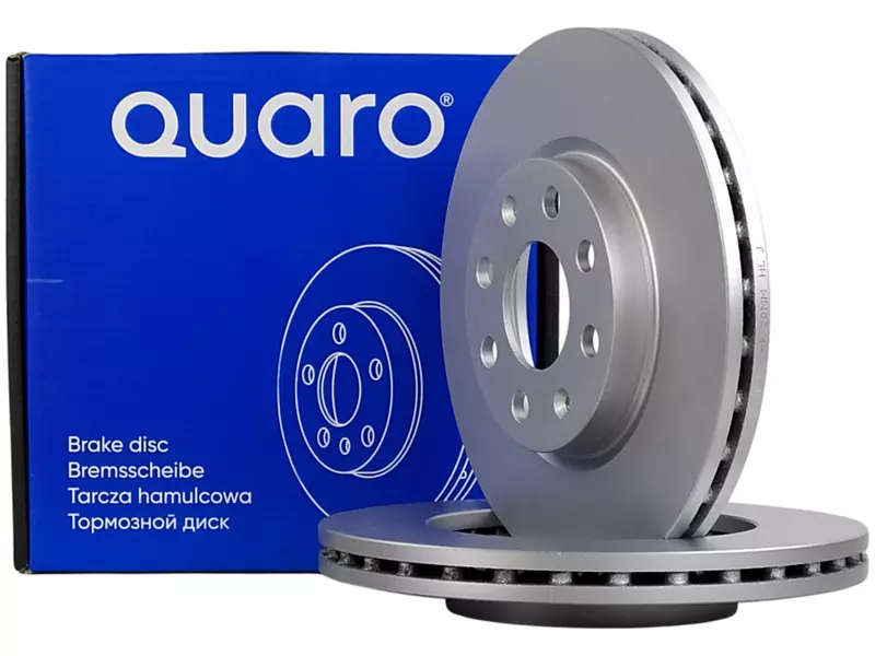 QUARO TARCZE HAMULCOWE PRZÓD QD8634 