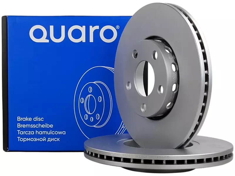 QUARO TARCZE+KLOCKI PRZÓD A4 B6 B7 A6 C5 EXEO PASSAT B5 288MM 