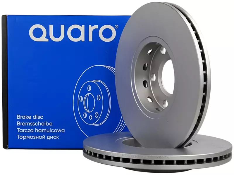 QUARO TARCZE+KLOCKI PRZÓD A4 B6 B7 A6 C5 EXEO PASSAT B5 288MM 