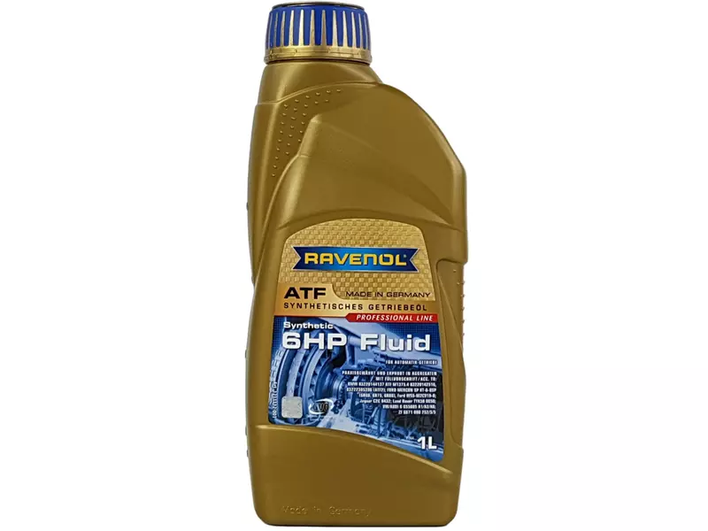 RAVENOL ATF FLUID 6 HP FORD BMW JAGUAR VW AUDI 1L