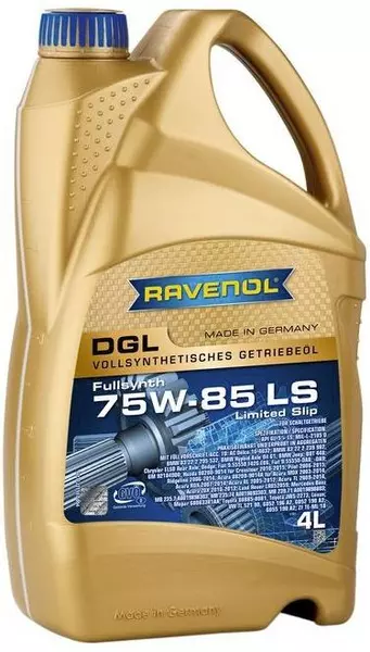 RAVENOL DGL 75W85 LS API GL-5 BMW TOYOTA HONDA 4L