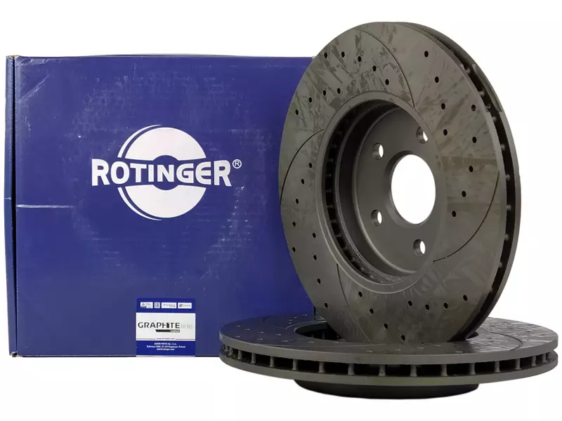 ROTINGER TARCZE+KLOCKI PRZÓD FORD MONDEO MK3 300MM 