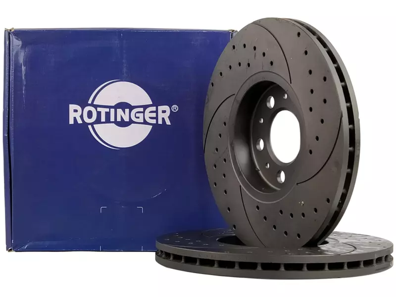 ROTINGER TARCZE+KLOCKI PRZÓD VW POLO 9N 288MM 