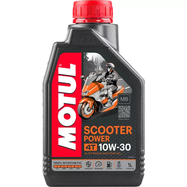 MOTUL SCOOTER POWER 4T 10W30 API SN/SJ JASO MB 1L