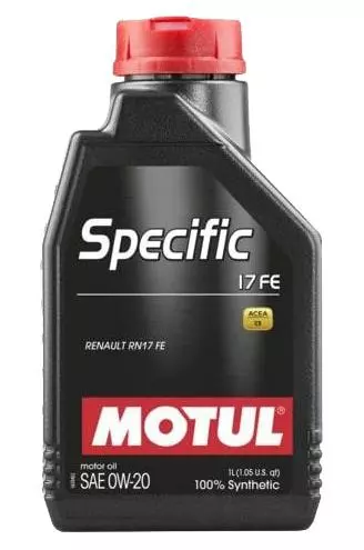 MOTUL SPECIFIC 17FE 0W20 RENAULT ACEA C5 1L